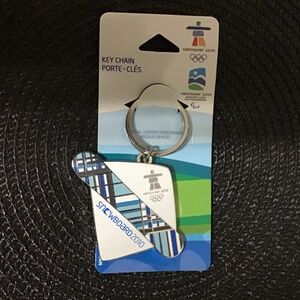Vancouver 2010  Snowboard Key Ring